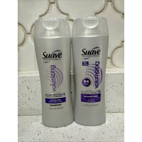 Set of 2 Suave Professionals Volumizing Shampoo For Fine Hair 12.6 oz. Hair Care - Picture 1 of 4